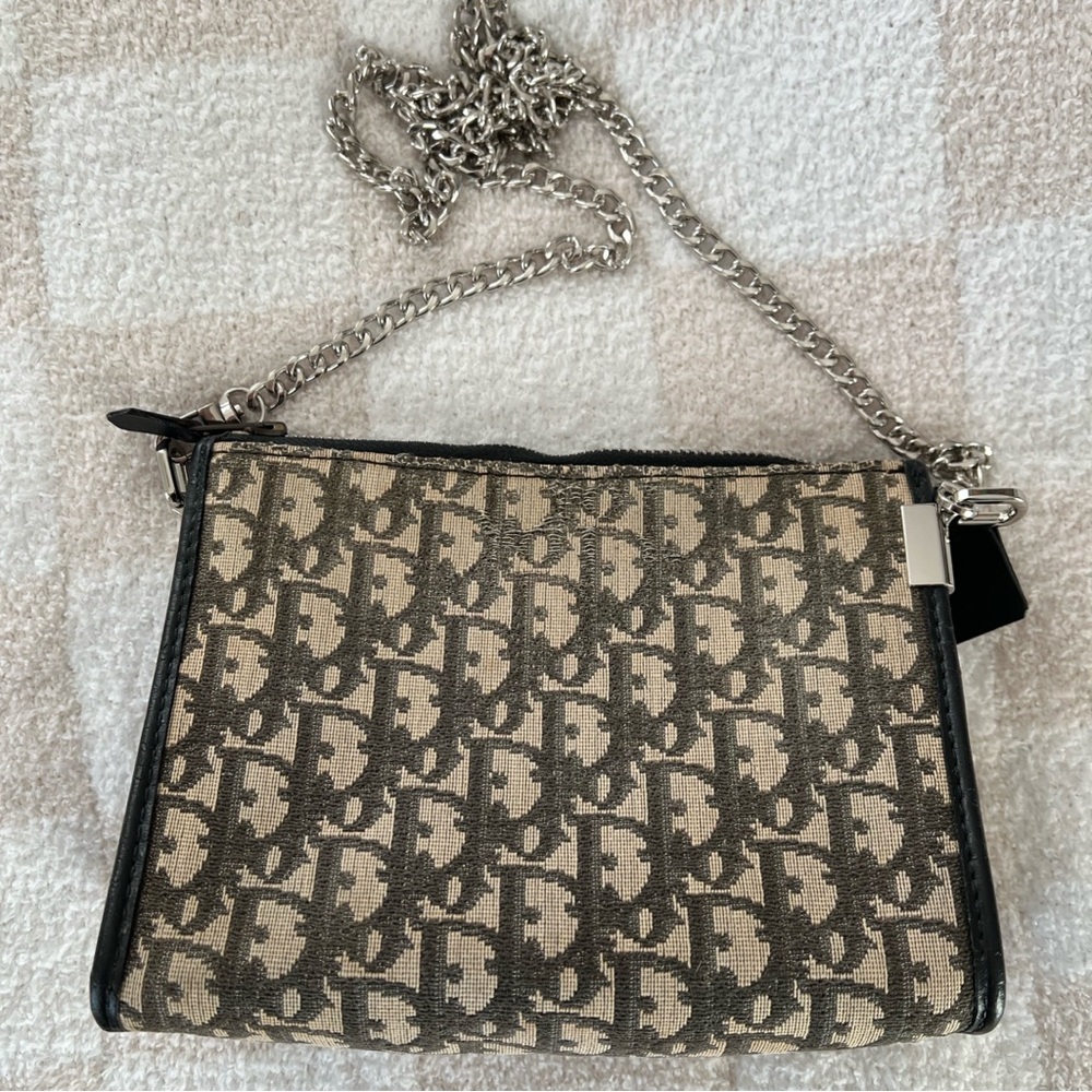 Authentic: Vintage, Christian Dior Trotter pouch converted to Crossbody - Picture 4 of 13
